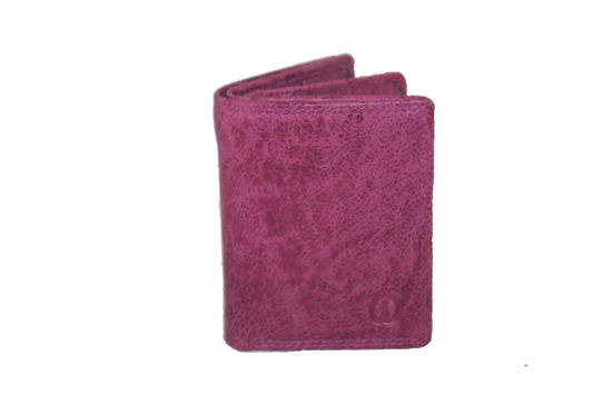 Creditcard houder / Pasjeshouder met ruimte voor kleingeld en biljetten. Fuchsia 393