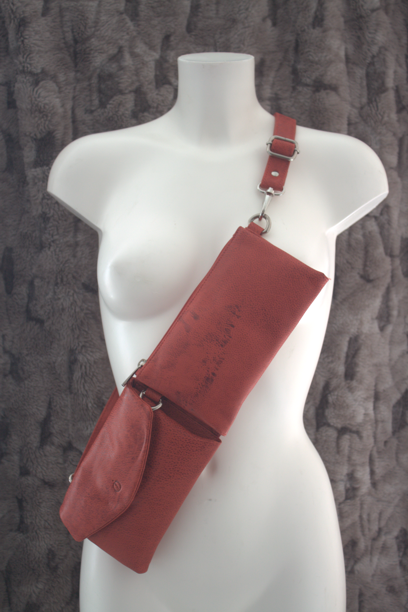 Schoudertasje/ Festival Tasje/ Crossbody bag 472 Rood