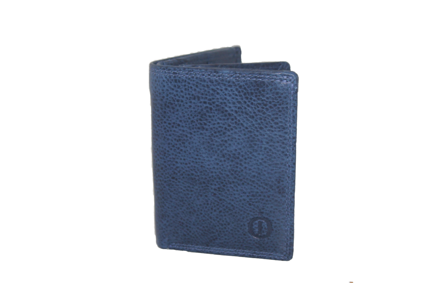 Creditcard houder / Pasjeshouder met ruimte voor kleingeld en biljetten. Navy Blue 393