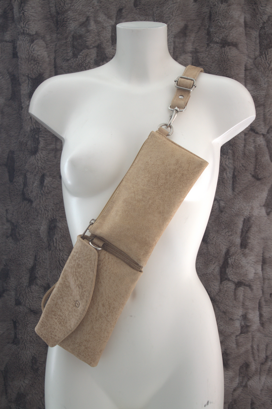 Schoudertasje/ Festival Tasje/ Crossbody bag 472 Latte