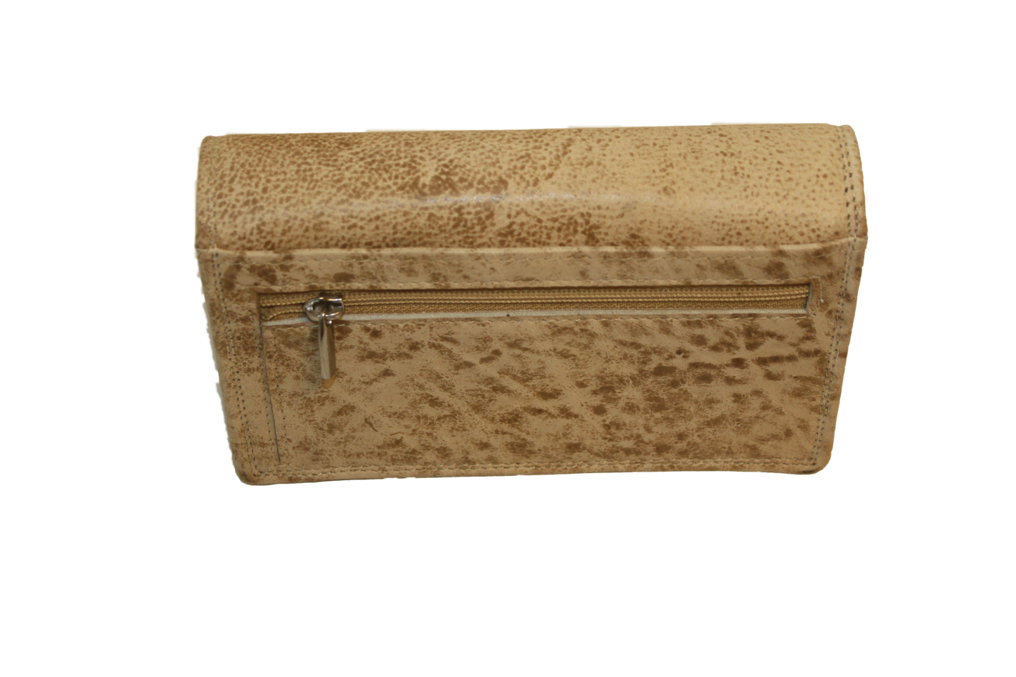 OI Europortemonnee/ overslag beurs / lange harmonica beurs voor dames / skim veilig / beige 214 Latte