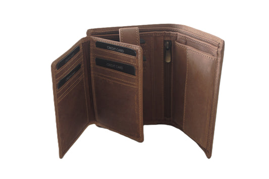 OI Heren billfold hoog 17 Pasjes / anti skim 108H