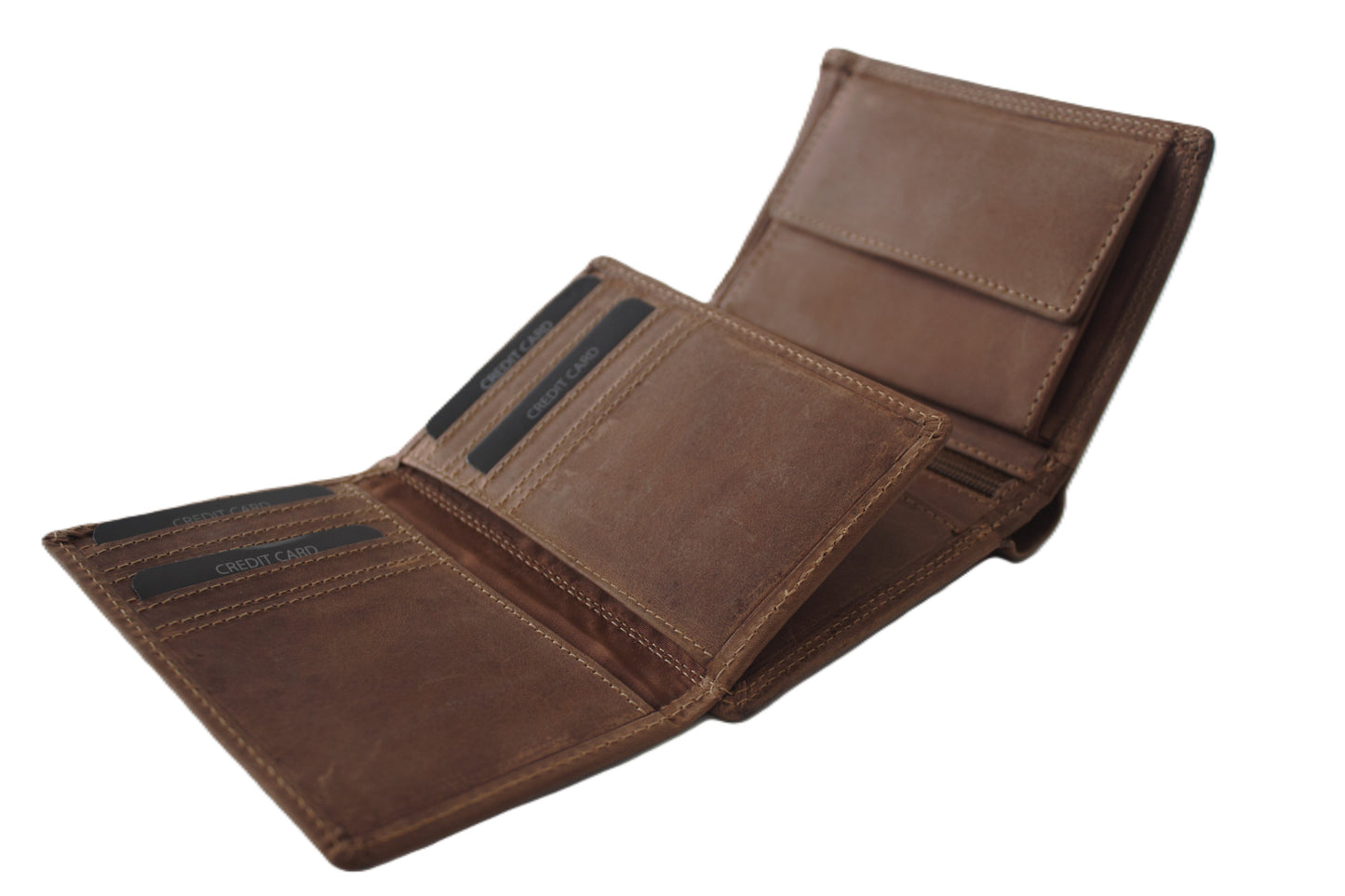 OI Heren billfold hoog 17 Pasjes / anti skim 108H