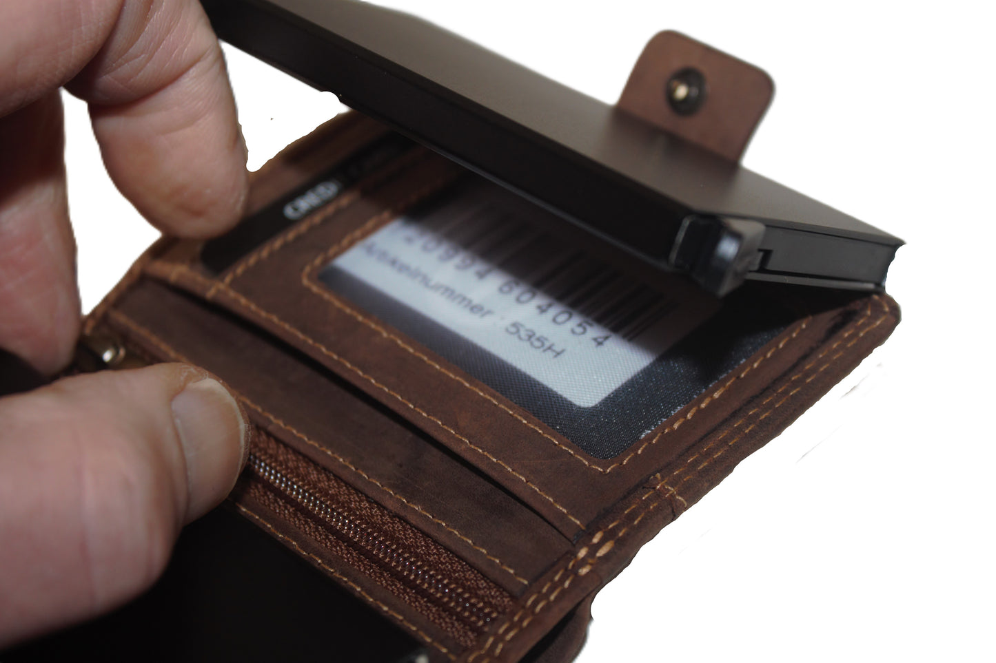 Portemonnee met figuretta cardhouder 535H