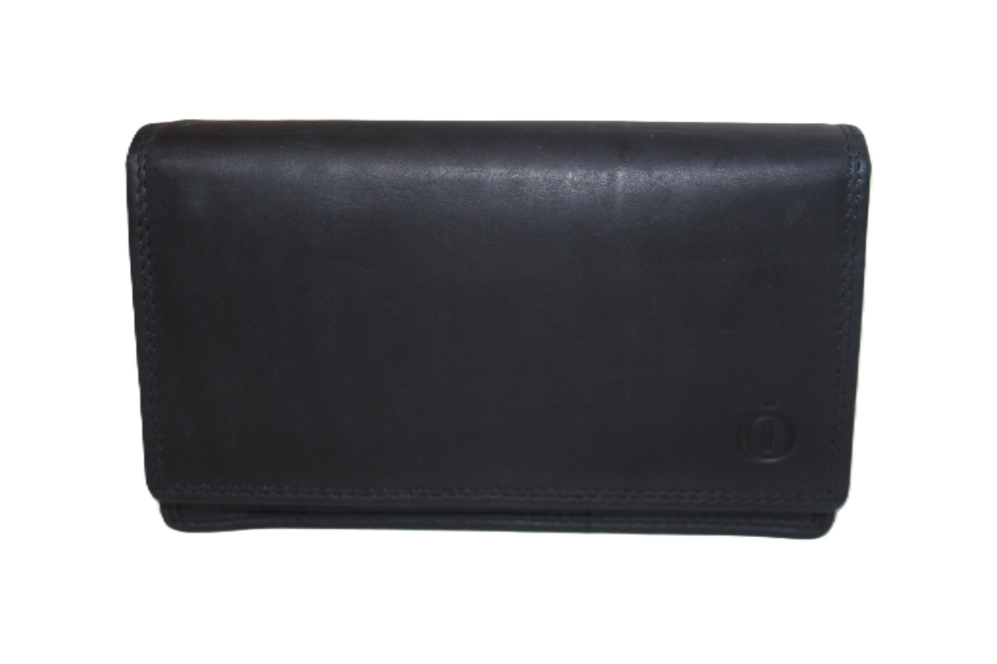 OI Europortemonnee / halflange harmonica beurs voor dames / skim veilig / Donker blauw 214ROBL