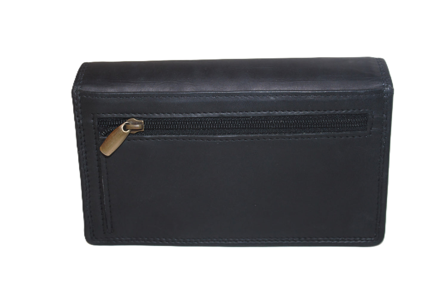 OI Europortemonnee / halflange harmonica beurs voor dames / skim veilig / Donker blauw 214ROBL