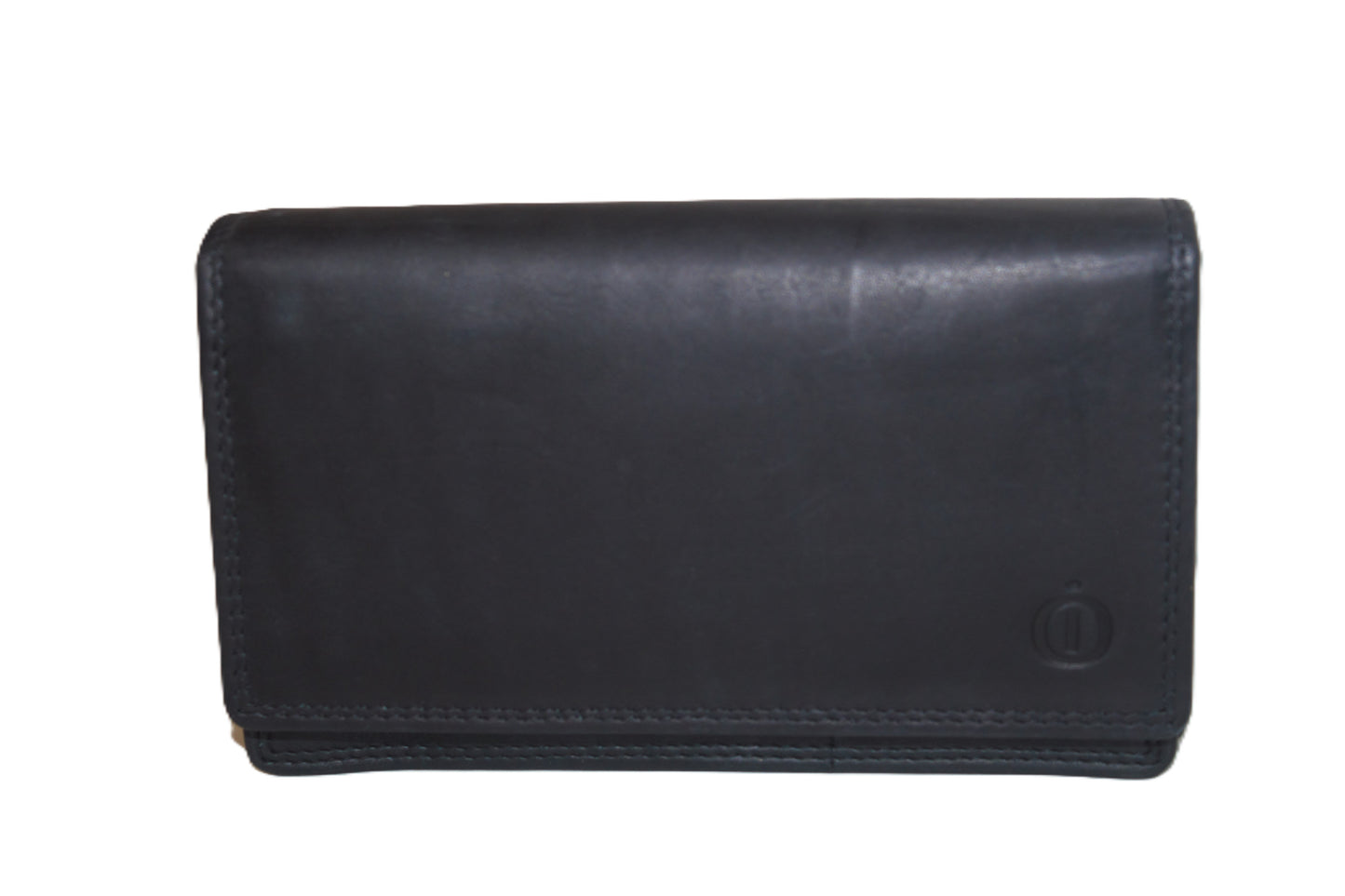 OI Europortemonnee / halflange harmonica beurs voor dames / skim veilig / Donker blauw 214ROBL