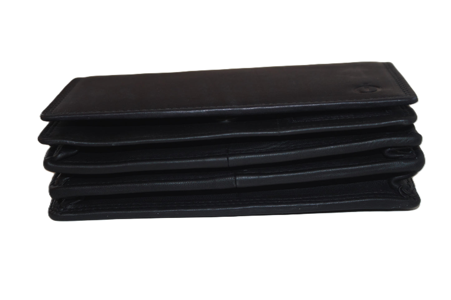 OI Europortemonnee / halflange harmonica beurs voor dames / skim veilig / Donker blauw 214ROBL
