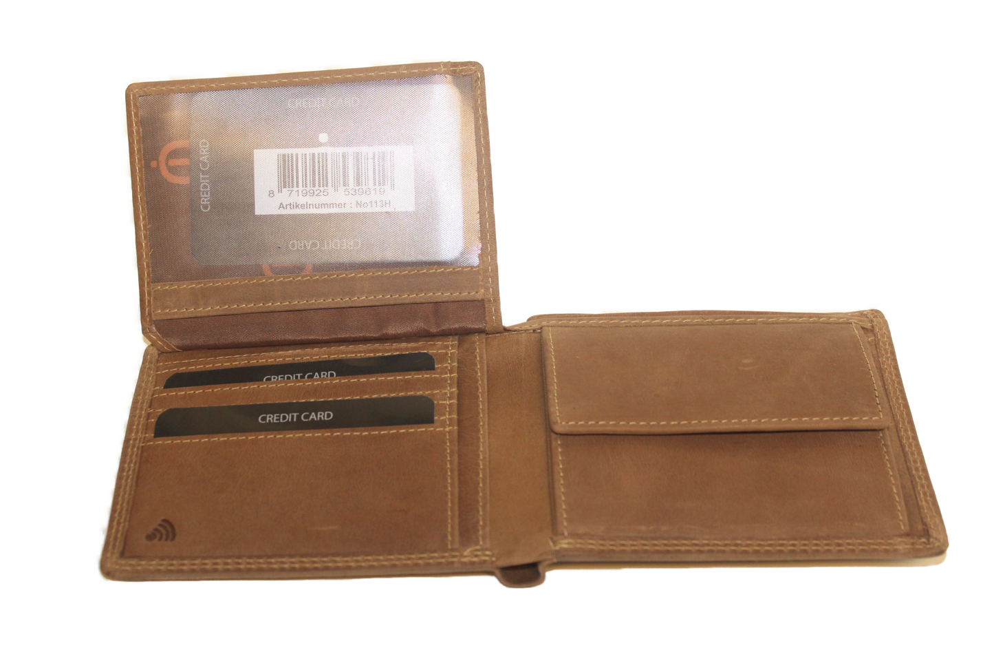 OI Heren portemonnee dun RFID safe Hunter / Anti skim 113H