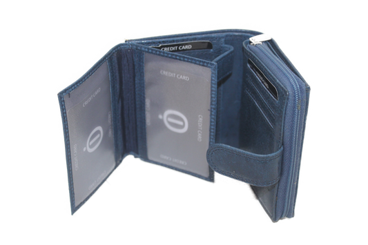 OI Rits portemonnee Klein 294VI Blauw