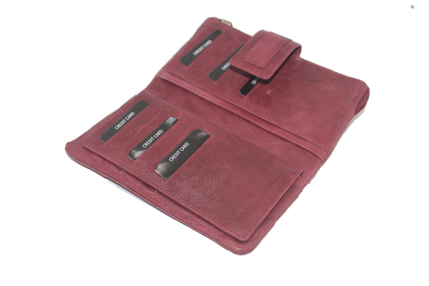 OI Damesportemonnee soft 453VI Bordeaux