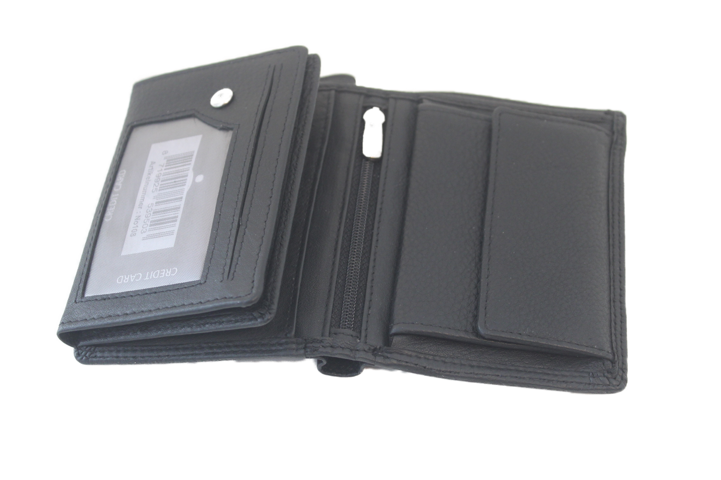 OI Heren billfold hoog 17 Pasjes / anti skim 108