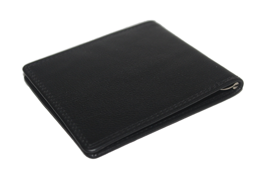 OI Dollarclip origineel /ouderwetse billfold portemonnee / anti skim / zwart 171