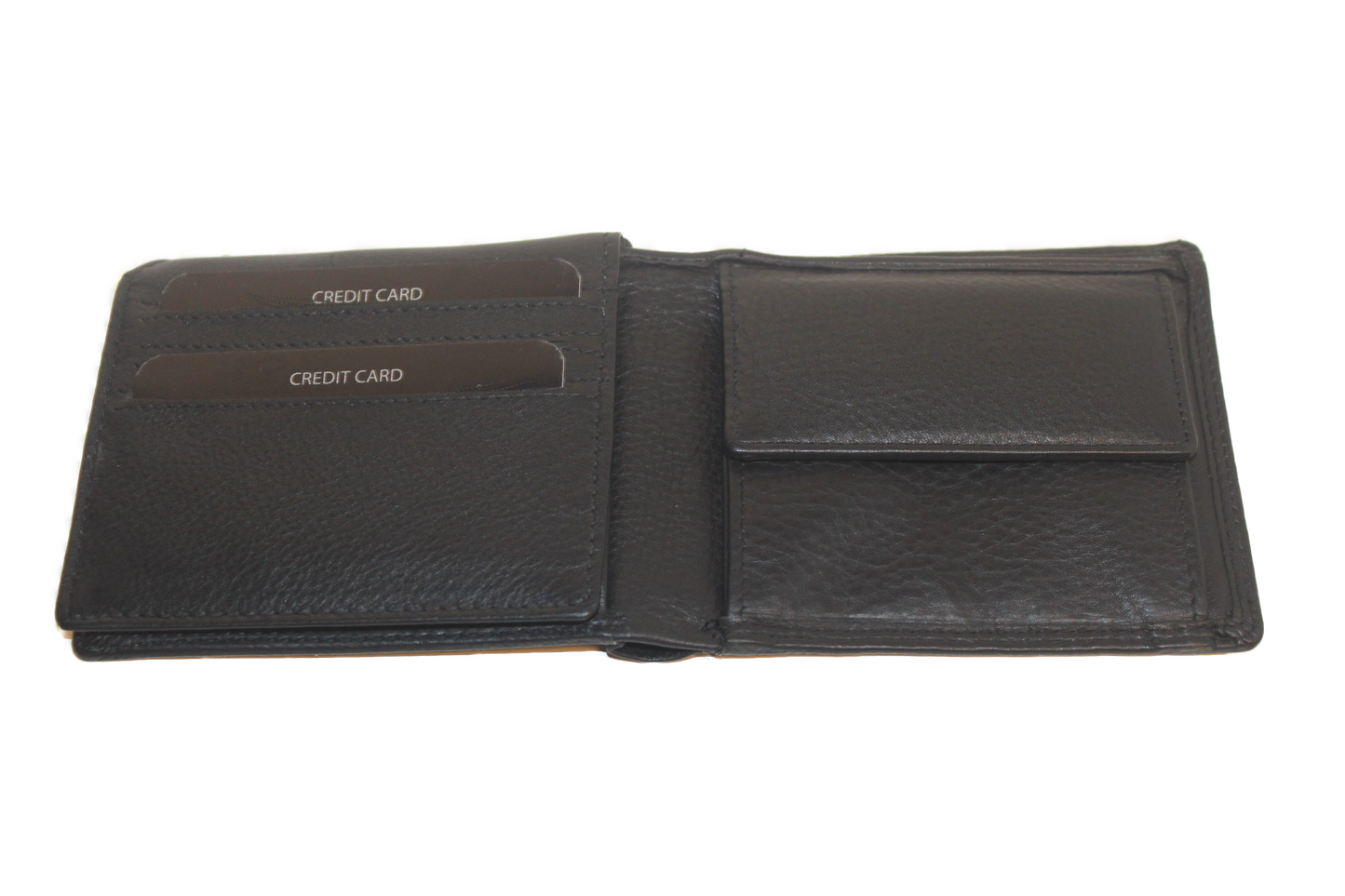 OI Heren portemonnee 11 creditcards RFID safe zwart / Anti skim 110