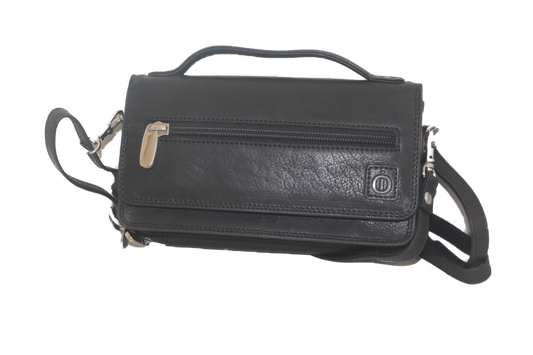 Festival tasje Zwart leder 322