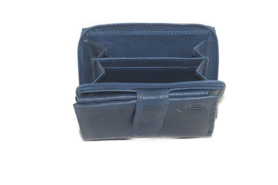 OI Rits portemonnee groot 339VI Blauw