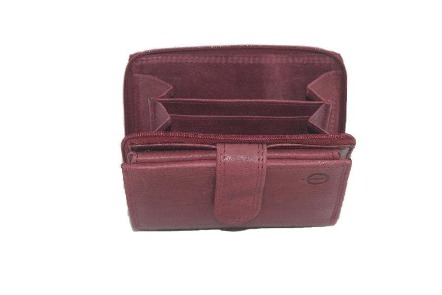 OI Rits portemonnee groot 339VI Bordeaux