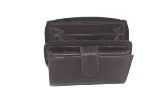 OI Rits portemonnee groot 339VI Bruin
