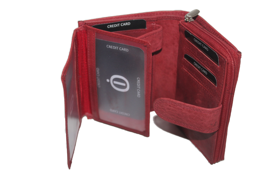 OI Rits portemonnee groot 339VI Rood