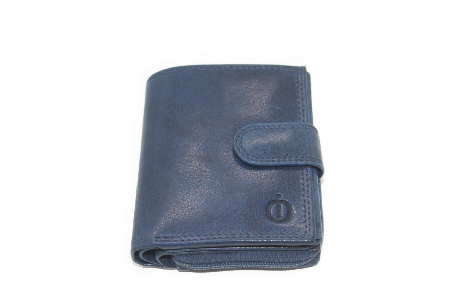 OI Rits portemonnee groot 339VI Blauw
