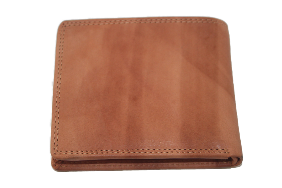 OI Billfold Laag 4 + 4 creditcards / anti skim / camel/cognac 116ROT