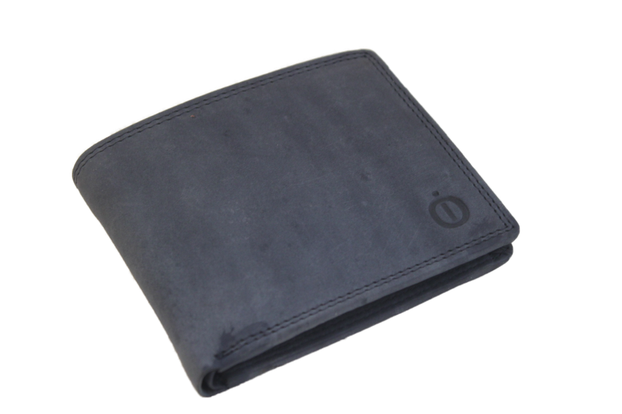 OI Billfold Laag 4+ 4 creditcards / anti skim/ donker blauw 116ROBL