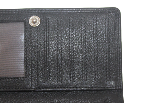OI Dames Euro portemonnee linkshandig zwart 119