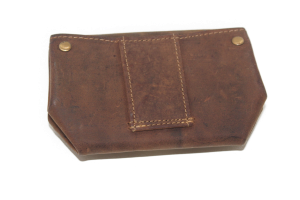 OI Portemonnee oud model / met drukkers en schuifslotje/ Skim safe/ Hunter bruin 178H