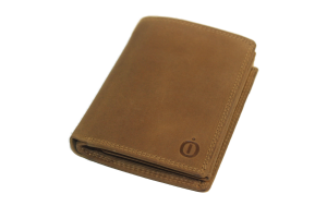 OI Hoog model billfold met wiener schachtel uitgebreid, vierkant muntgeld vakje / Hunter 149H