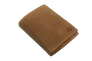 OI Hoog model billfold met wiener schachtel uitgebreid, vierkant muntgeld vakje / Hunter 149H
