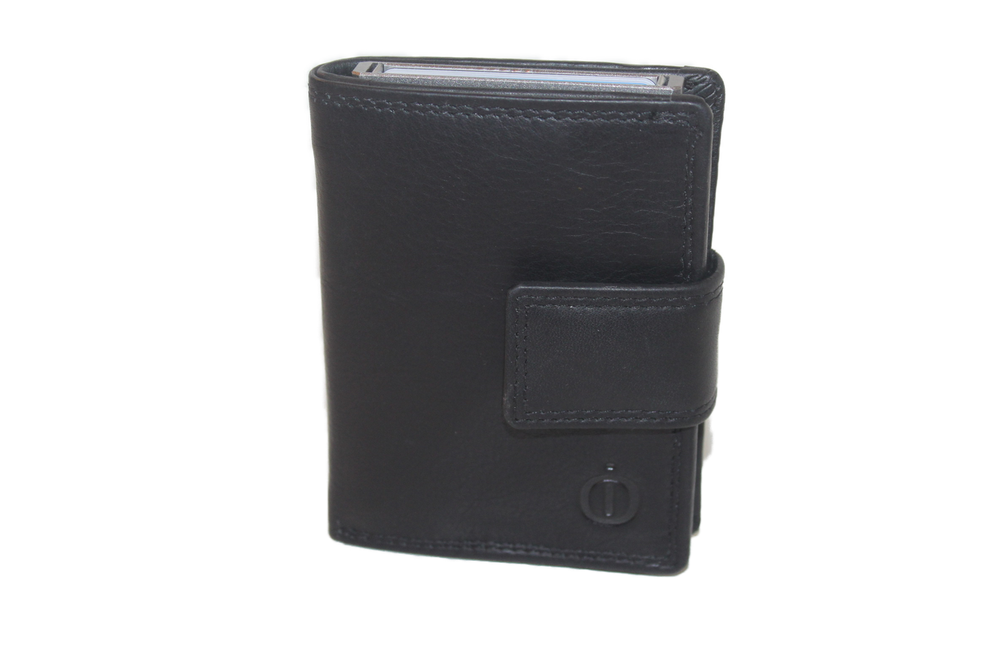 OI Billfold met cardprotector Zwart / anti skim 106