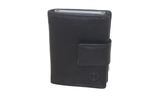 OI Billfold met cardprotector Zwart / anti skim 106