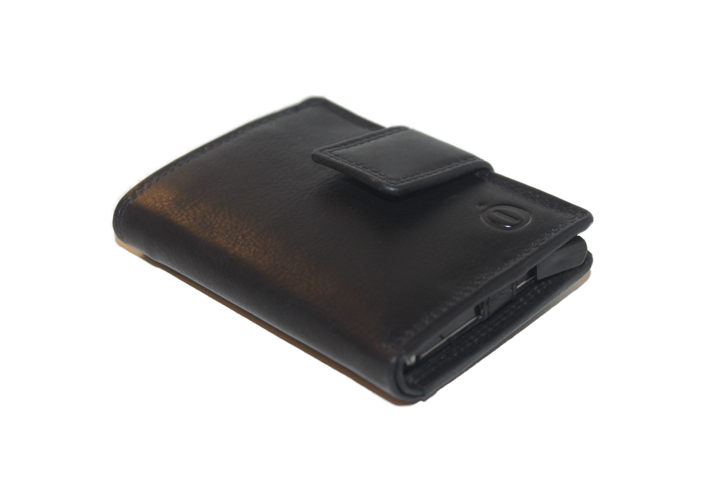 OI Billfold met cardprotector Zwart / anti skim 106