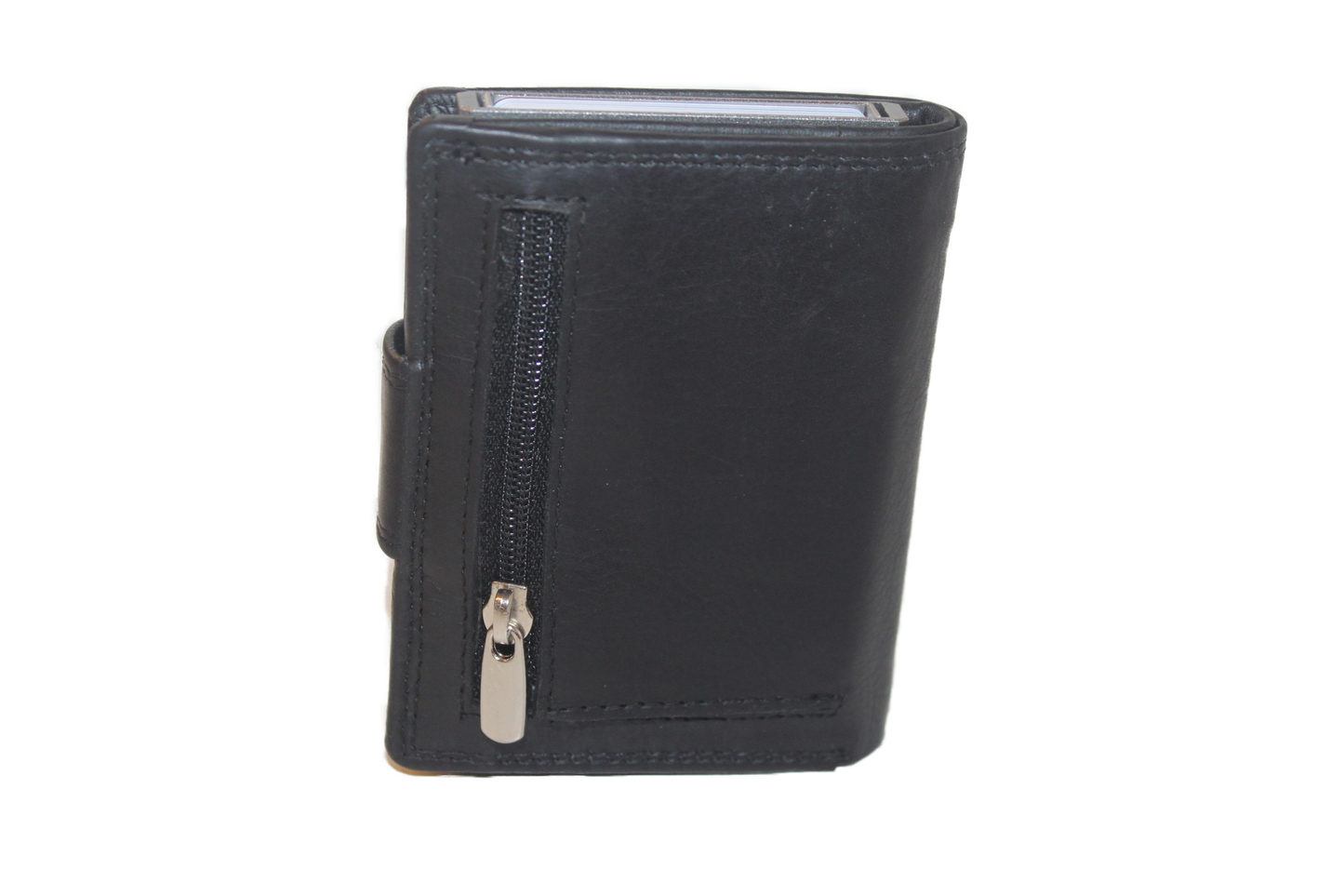 OI Billfold met cardprotector Zwart / anti skim 106