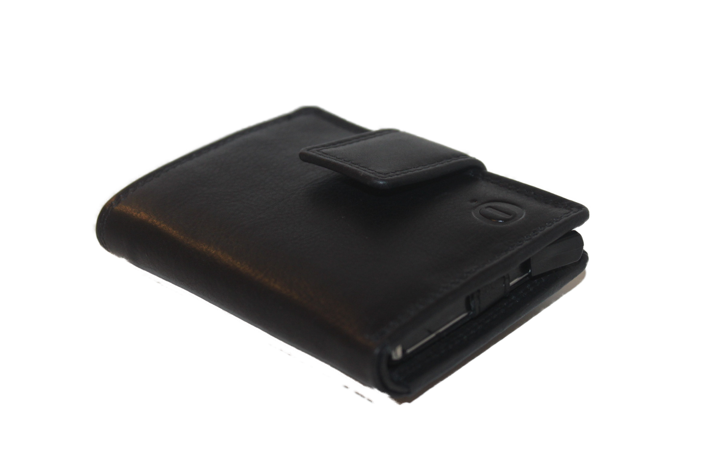 OI Billfold met cardprotector Zwart / anti skim 106