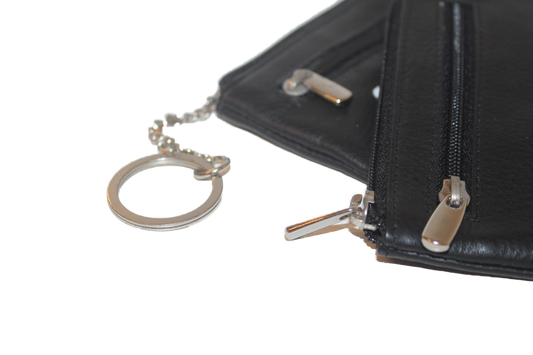 OI Sleutelbeursje / Sleuteletui ronde hoek / zwart 194