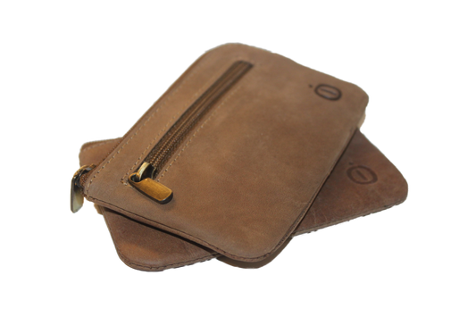 OI Sleutelbeursje / Sleuteletui ronde hoek / Hunter bruin 194H