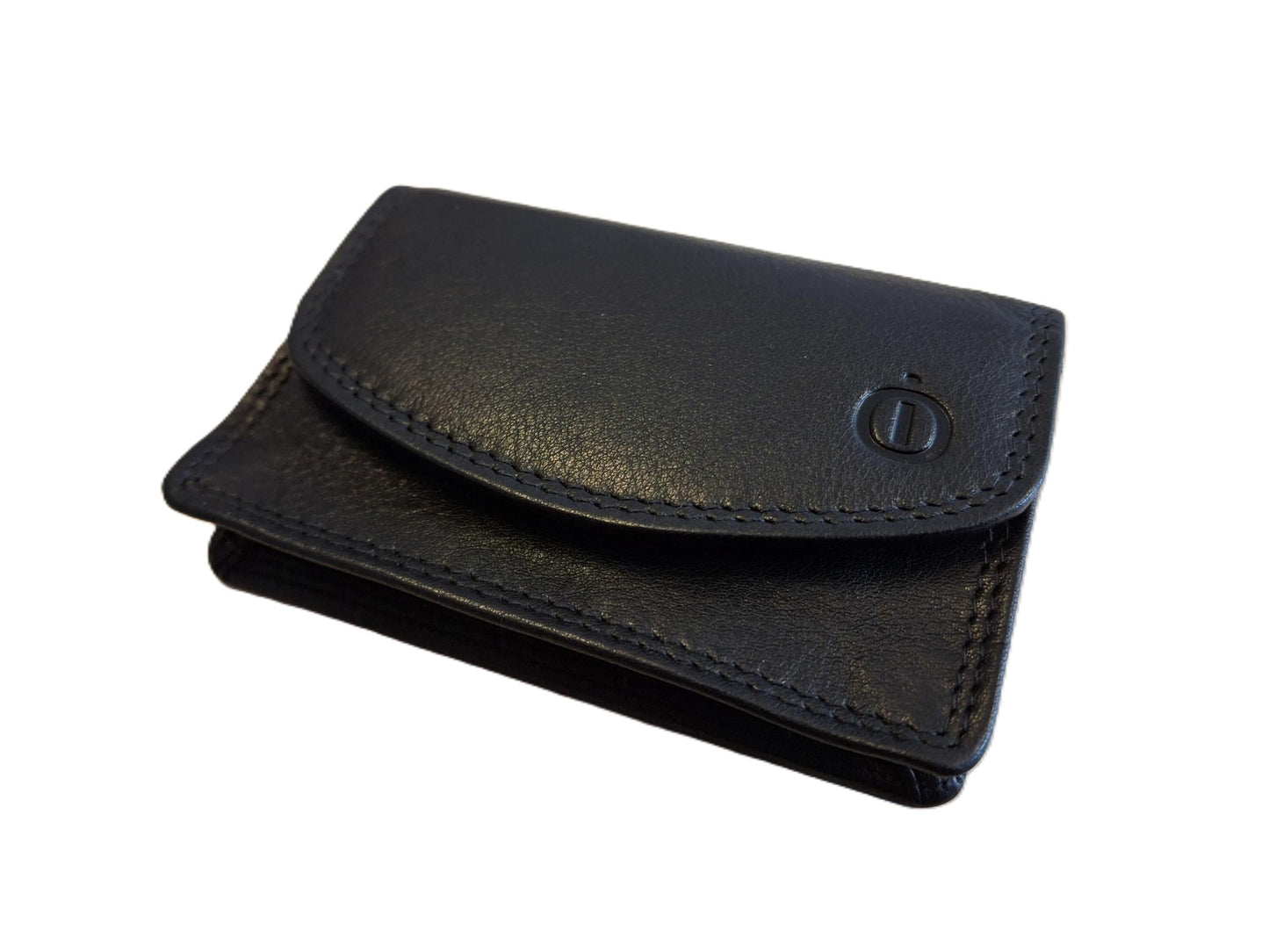 Klein model beursje 1 vak sluit met een drukker een rits op de achterzijde 639