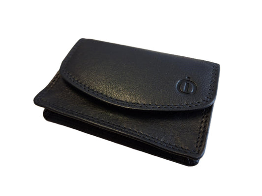 Klein model beursje 1 vak sluit met een drukker een rits op de achterzijde 639