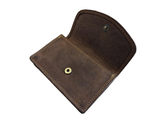 Klein model beursje 1 vak sluit met een drukker een rits op de achterzijde 639H