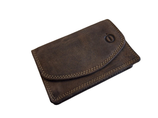 Klein model beursje 1 vak sluit met een drukker een rits op de achterzijde 639H