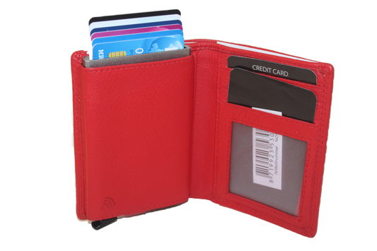 OI Billfold met cardprotector en 3 extra pasjes / anti skim 145R