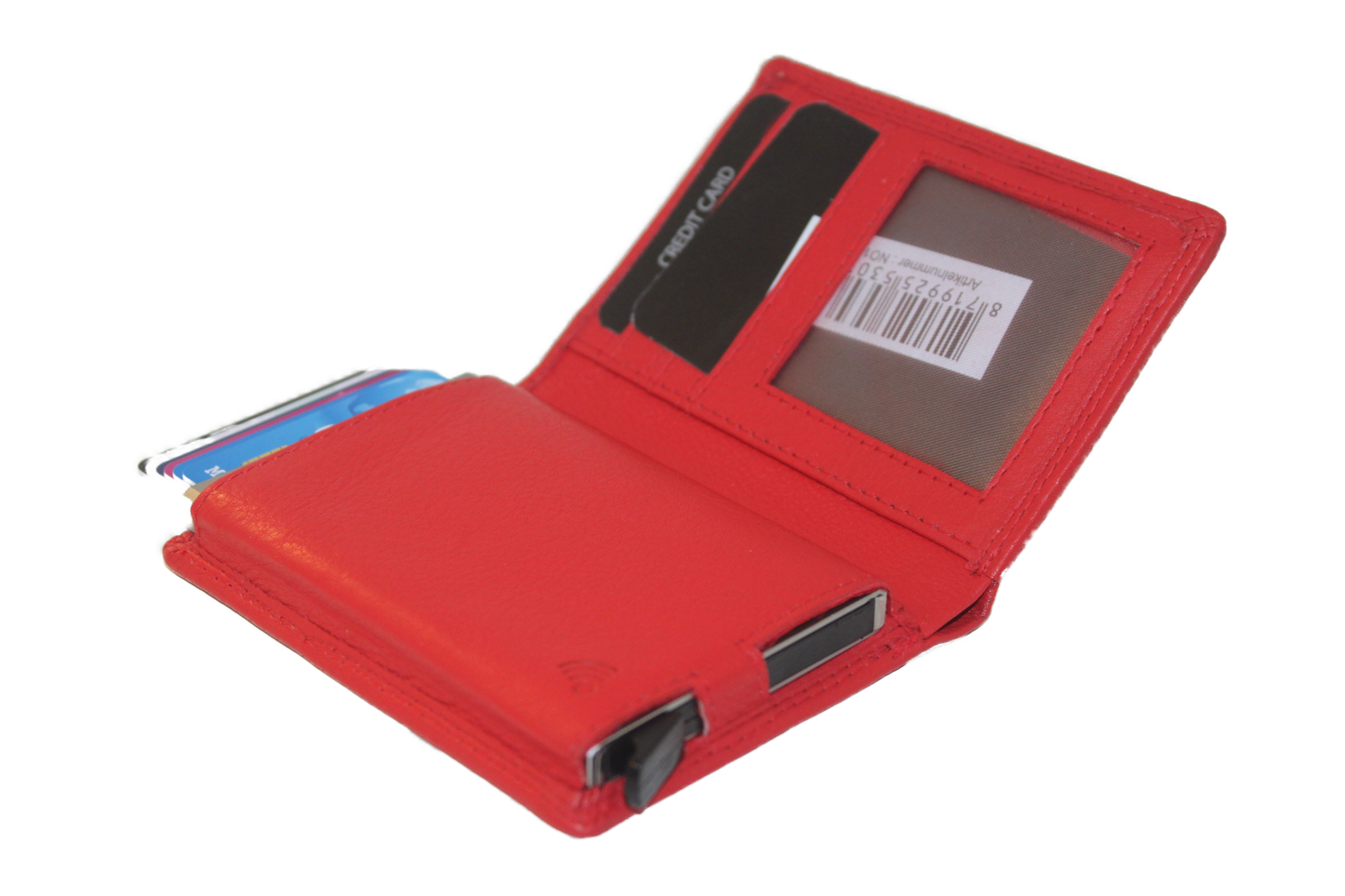 OI Billfold met cardprotector en 3 extra pasjes / anti skim 145R