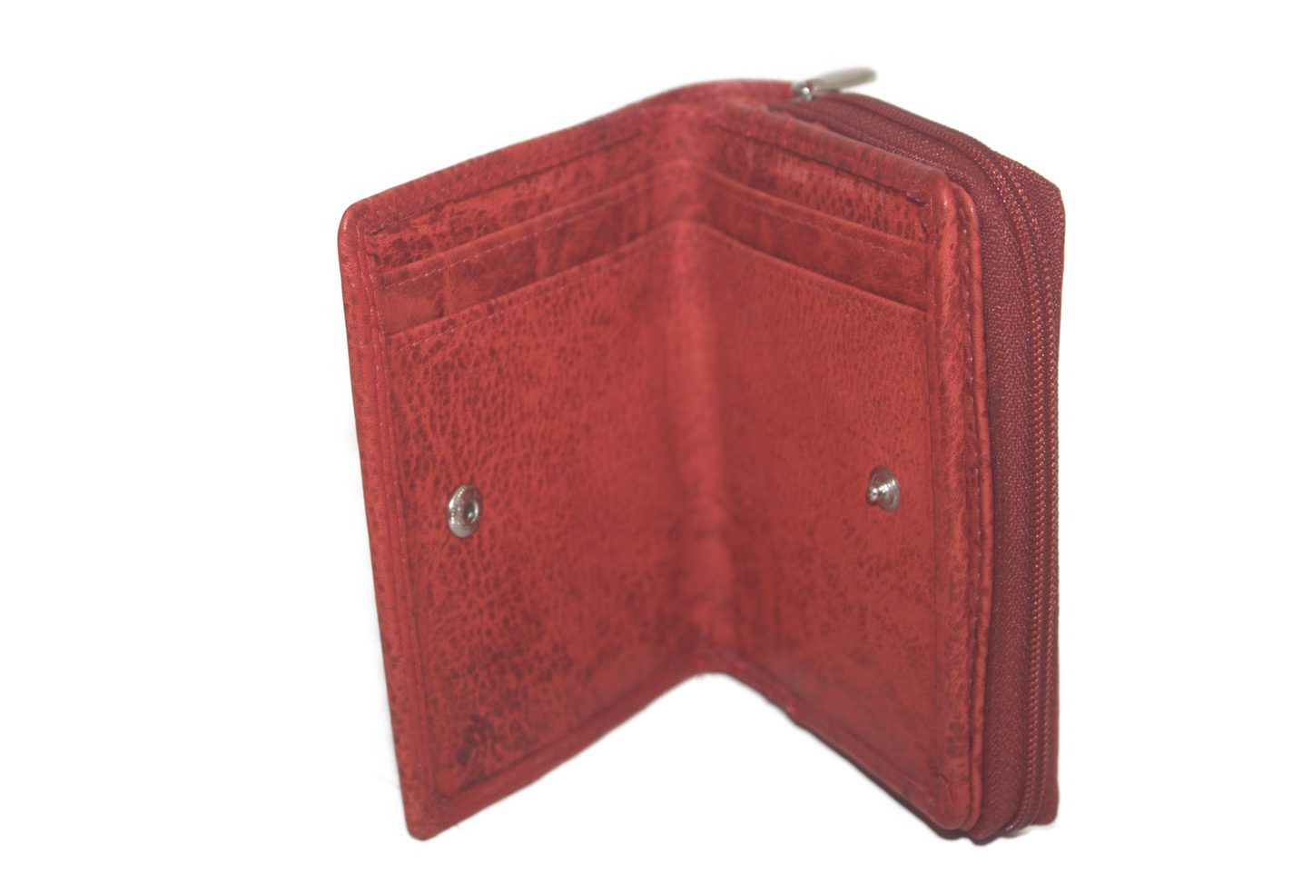 OI Rits portemonnee in 8 kleuren 293 rood