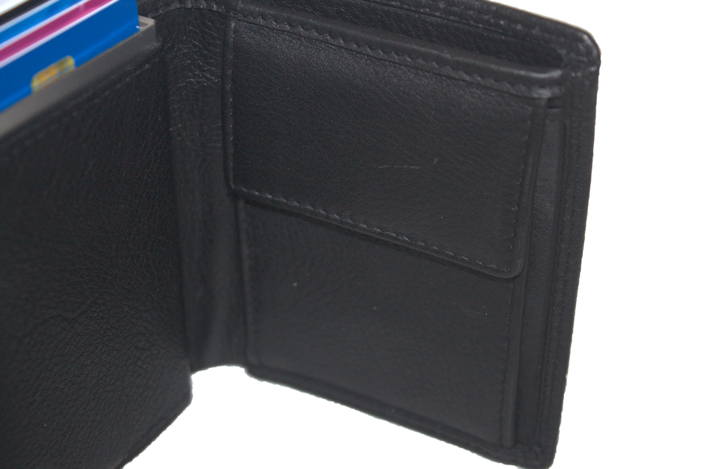 OI Billfold met cardprotector groot / anti skim 512 Met horizontaal kleingeld vak