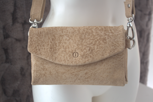 Schoudertasje/ Festival Tasje/ Crossbody bag 472 Latte