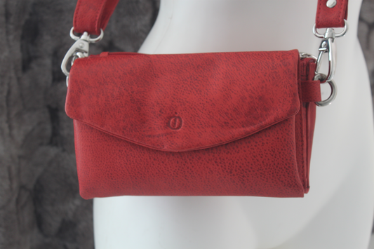 Schoudertasje/ Festival Tasje/ Crossbody bag 472 Rood