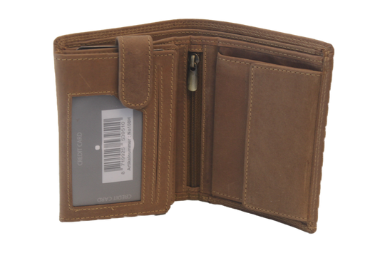 OI Heren billfold hoog 17 Pasjes / anti skim 108H